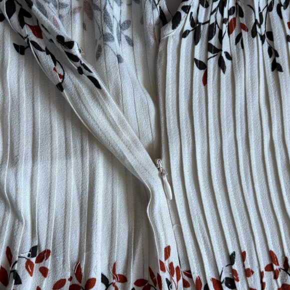 Elevenses Anthropologie Arboreta Cream & Floral Wide Leg Jumpsuit/Romper - S - Picture 7 of 13